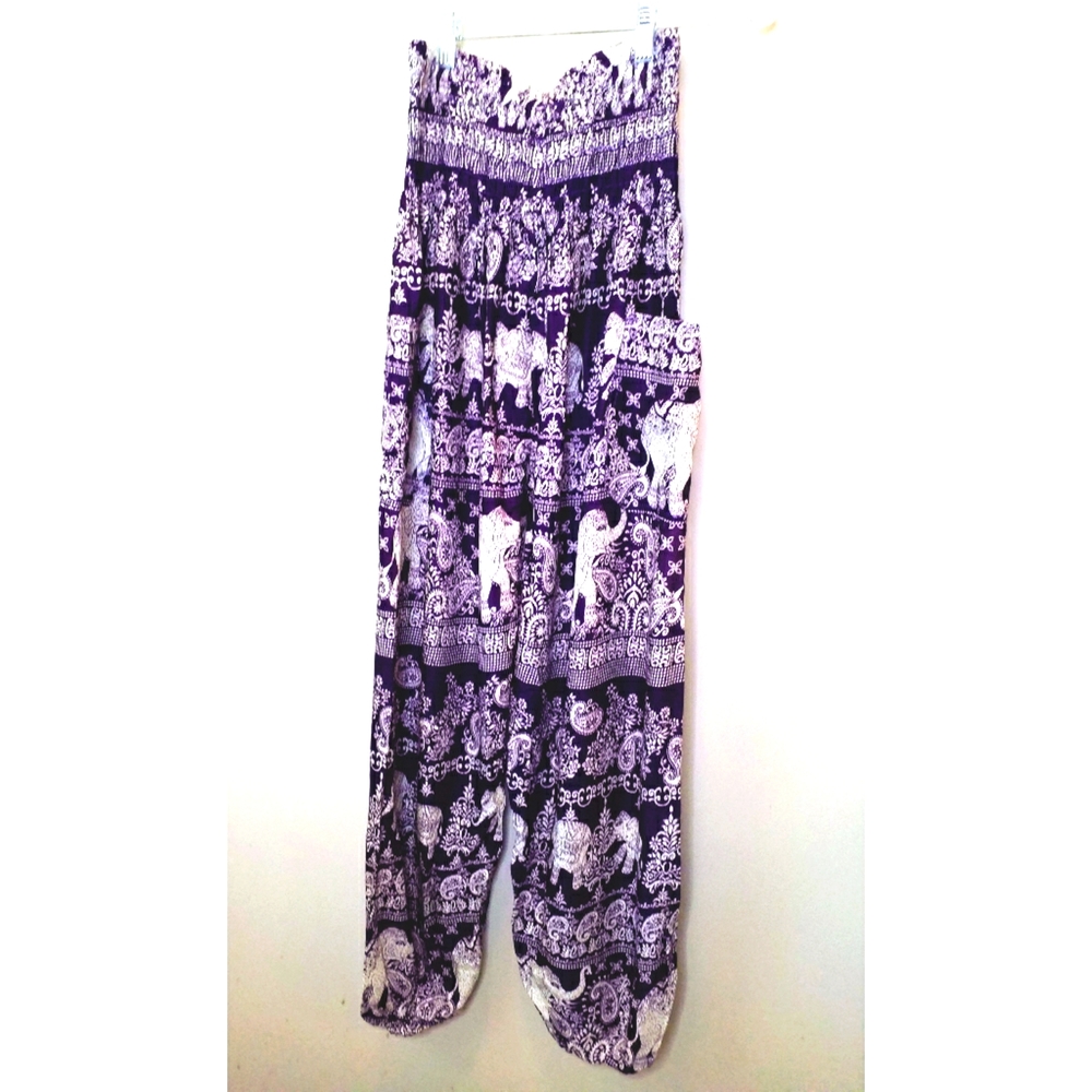 Boho women's gypsy pants. Free size